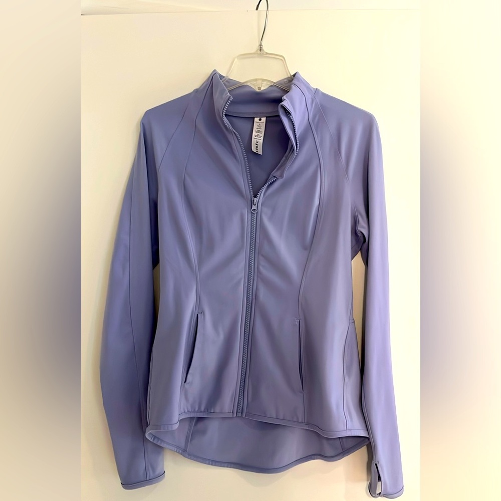EUC zip up yoga jacket